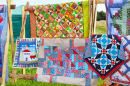 Colorful Patchwork Blankets